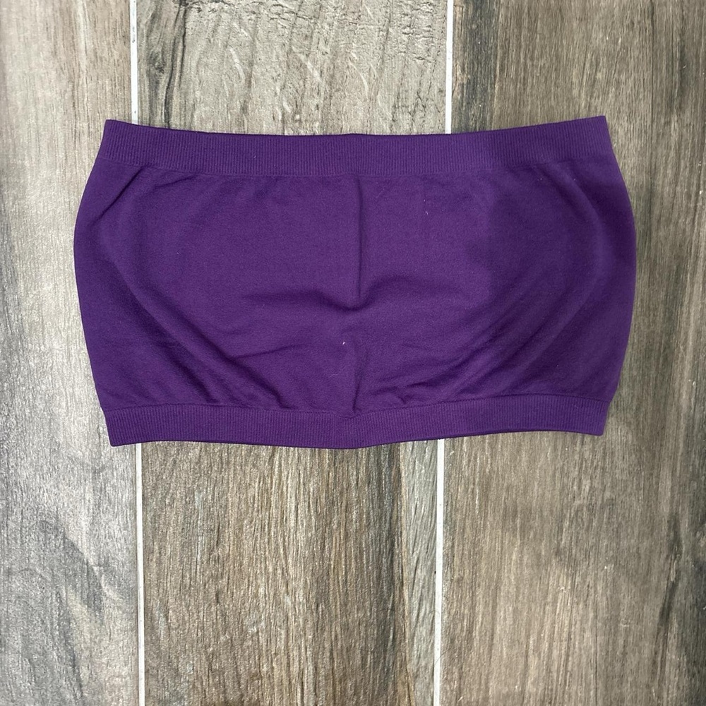 Full Tilt purple bandeau top